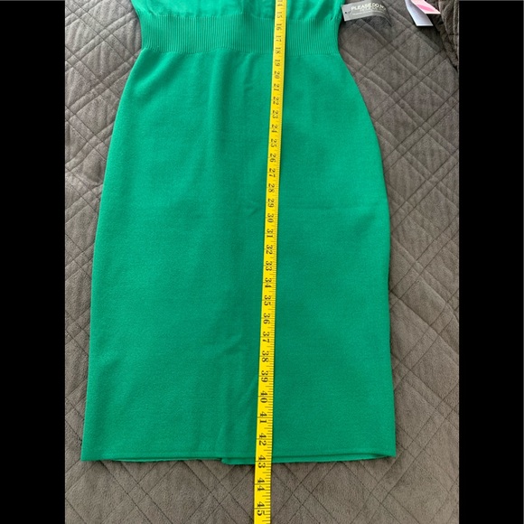 NWT Eva Mendes Green Sweater Dress size M - Picture 10 of 11